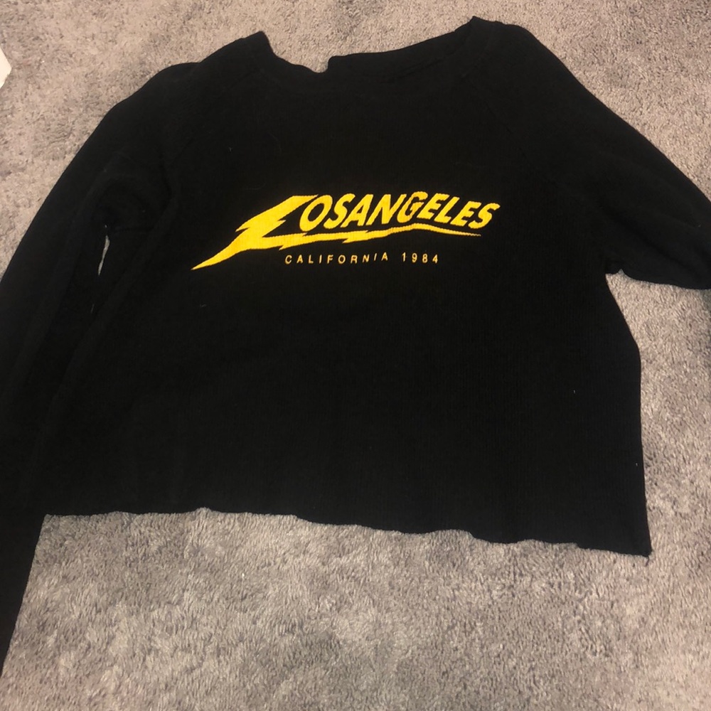 brandy melville los angels thermal crop